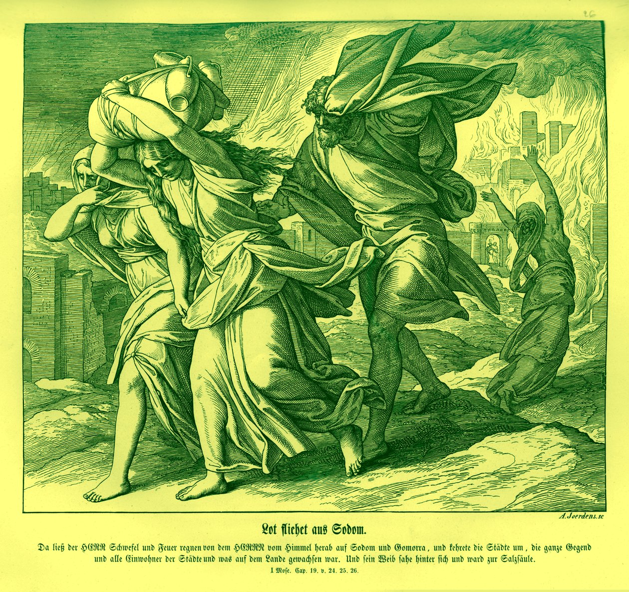 Lût ve ailesi Sodom