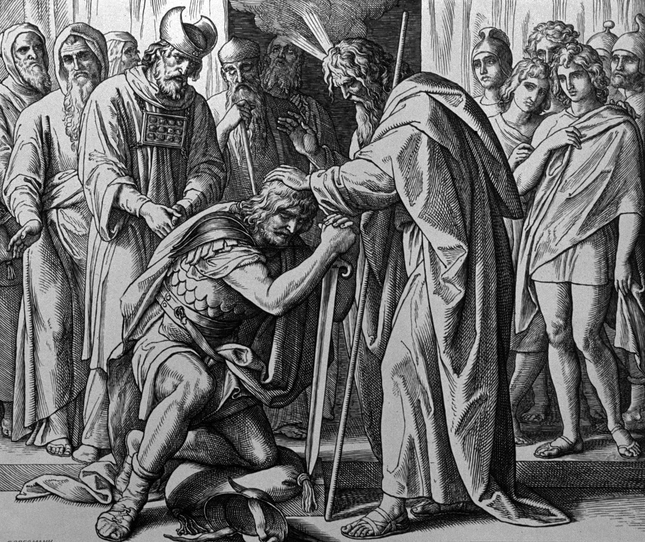 Musa ve Yeşu by Julius Schnorr von Carolsfeld