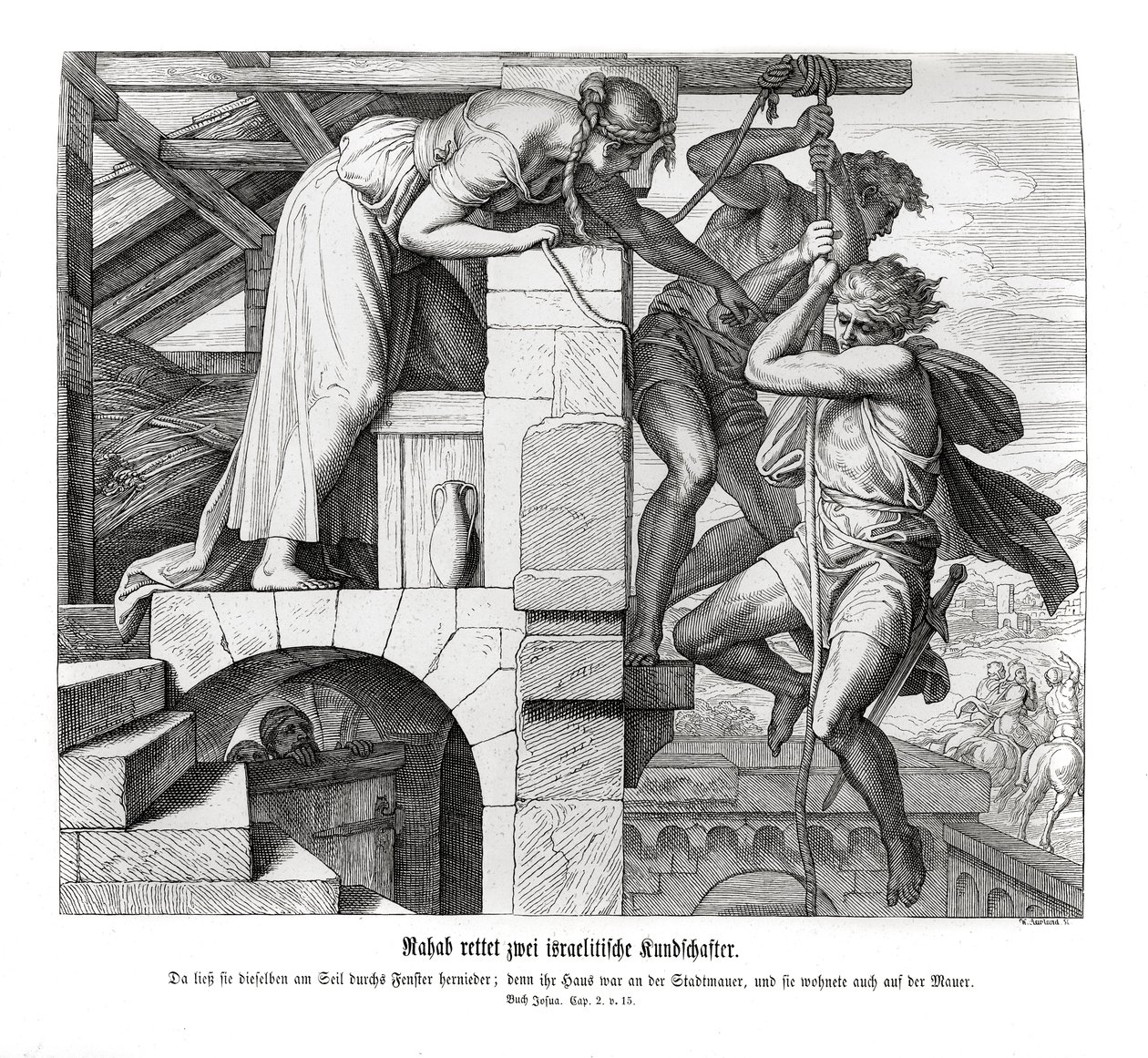 Rahab iki İsrailli adamı, Joshua