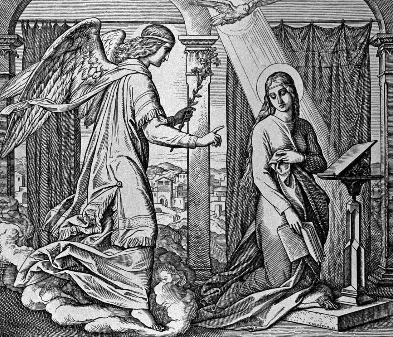 Duyuru by Julius Schnorr von Carolsfeld