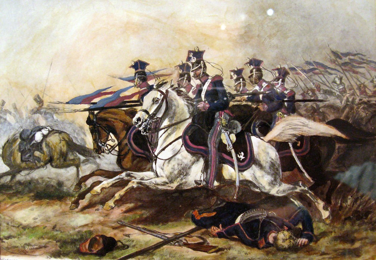 Kasım Ayaklanması sırasında Poznan Süvarilerinin Sorumluluğu by Juliusz Fortunat Kossak