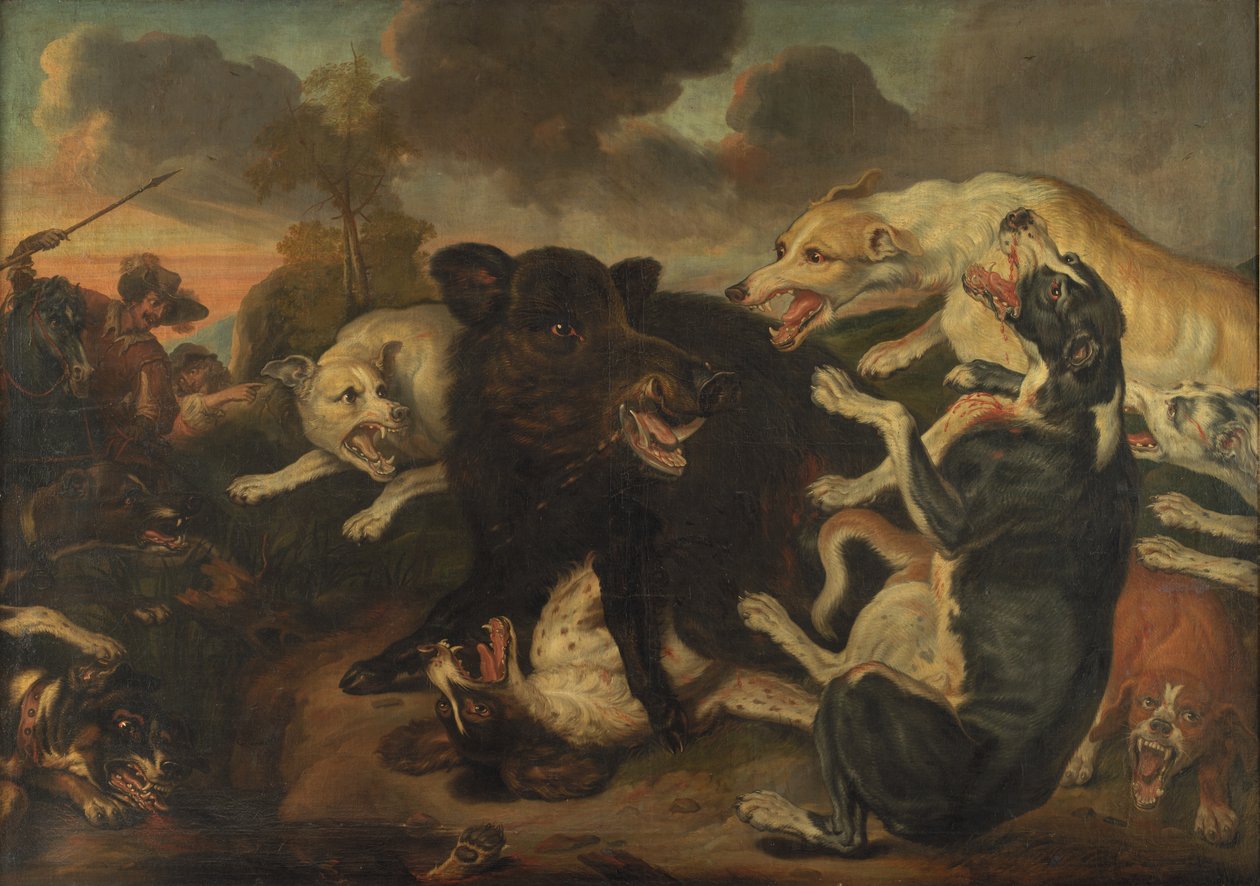 domuz avı by Juriaen Jacobsz.
