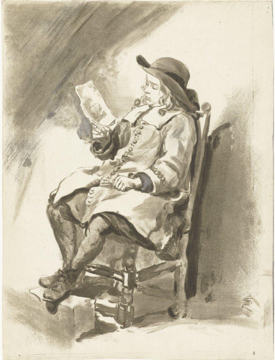 genç adam okuma by Jurriaan Cootwijck