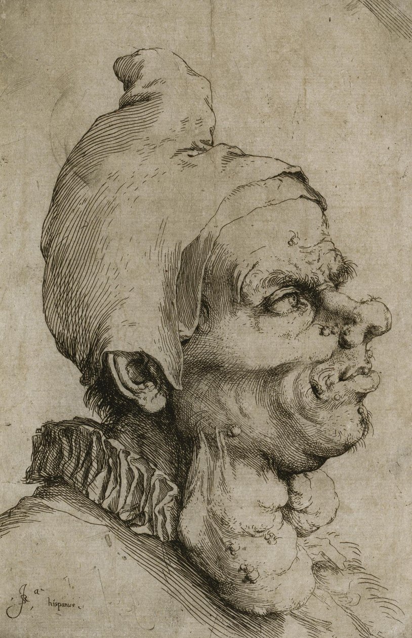 Büyük Grotesk Kafa by Jusepe de Ribera