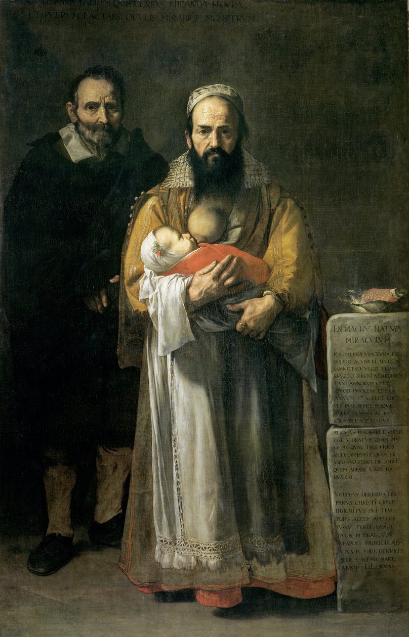 Sakallı Kadın Emziriyor, 1631 by Jusepe de Ribera