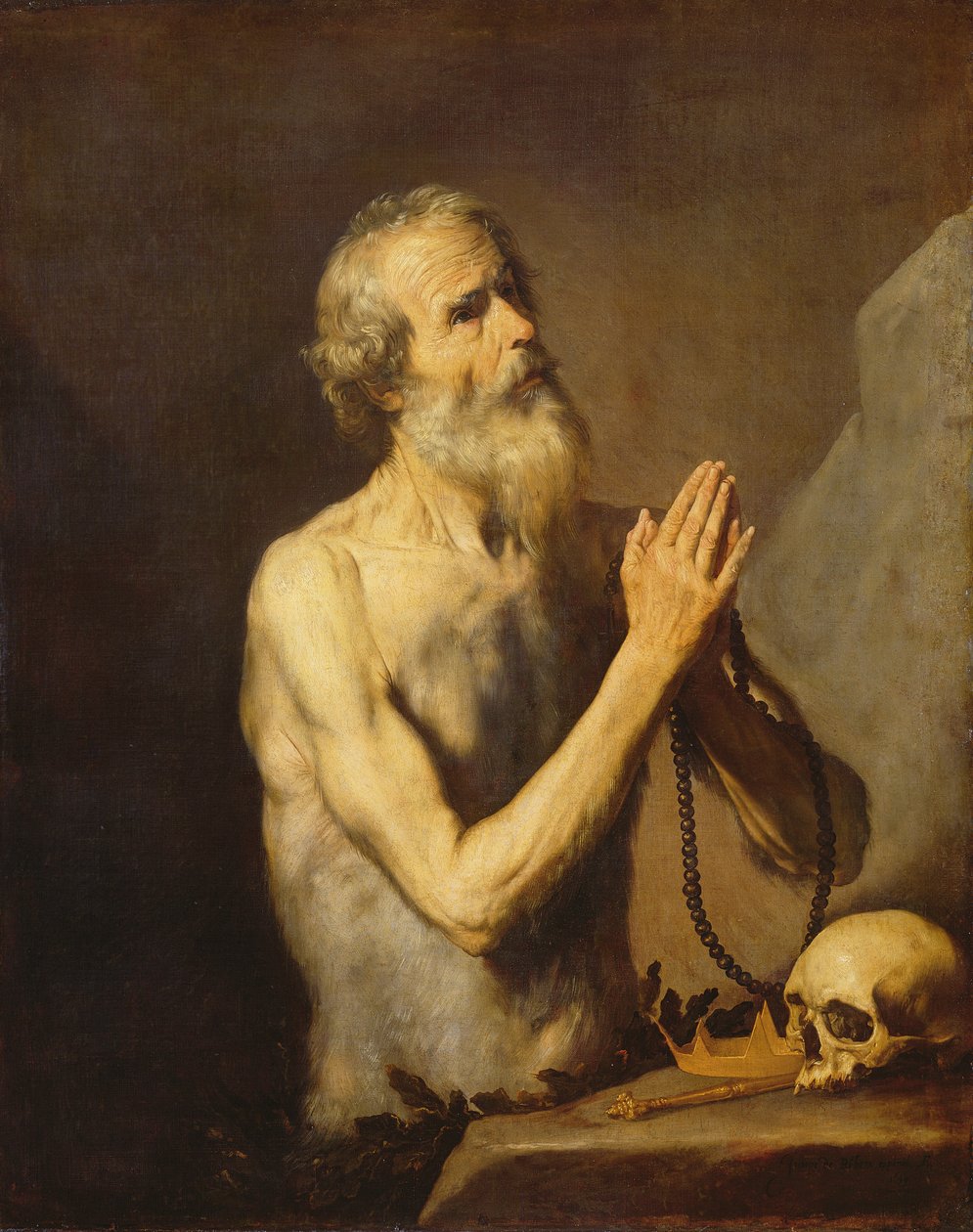 Aziz Onuphrius, 1637 by Jusepe de Ribera