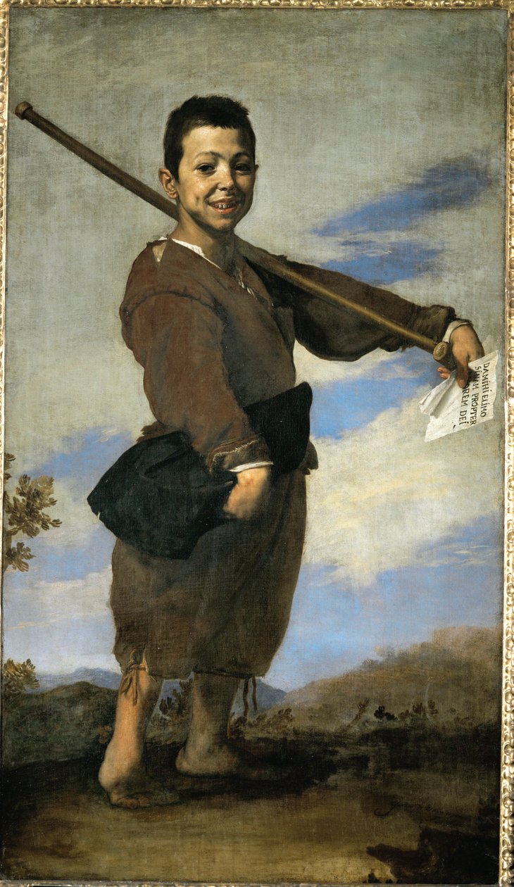 Le Pied bot - Çomak ayaklı çocuk ... by Jusepe de (1591-1652) Ribera