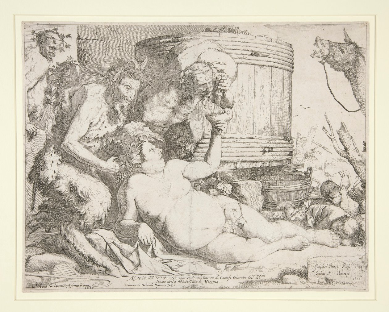 Bacchanal (Sarhoş Silenus) by Jusepe de Ribera