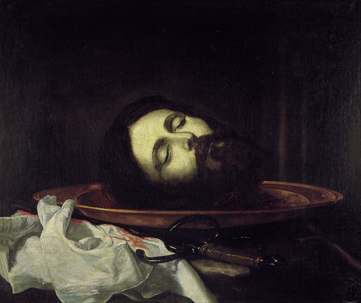 Vaftizci Yahya Başkanı by Jusepe de Ribera