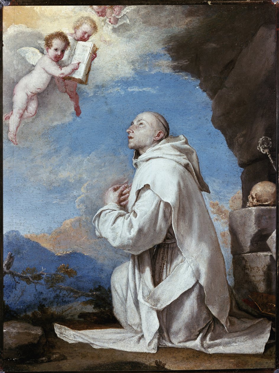 Aziz Bruno (Carthuslu Bruno, Bruno de Cologne by Jusepe de Ribera