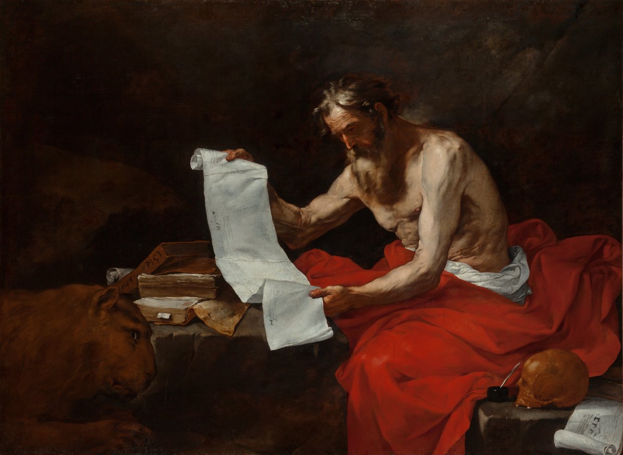 Aziz Jerome, 1646 by Jusepe de Ribera