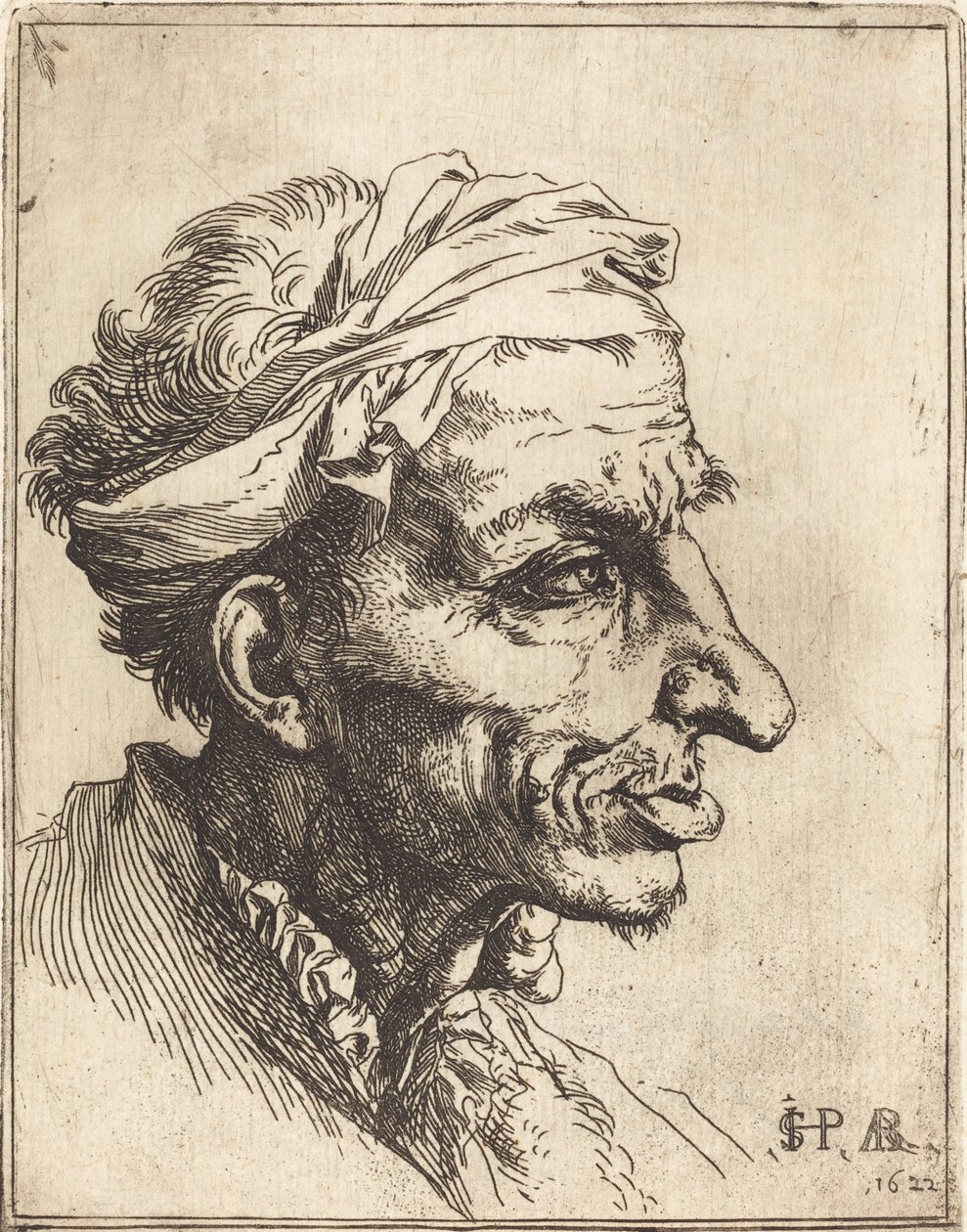 Küçük Grotesk Kafa by Jusepe de Ribera