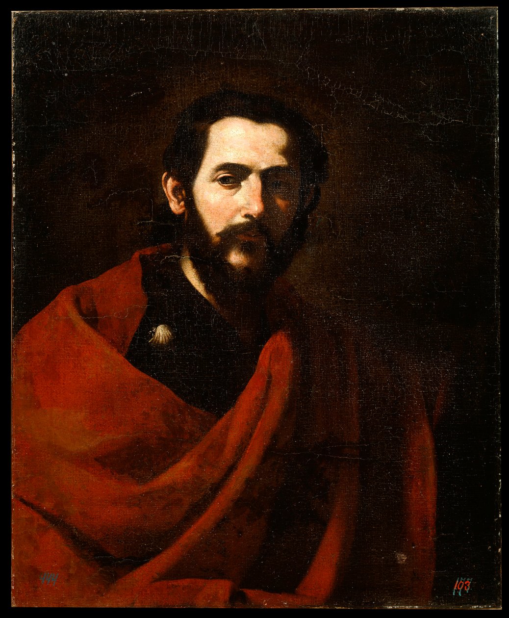 Havari Aziz James Büyük, 17. yüzyıl by Jusepe de Ribera
