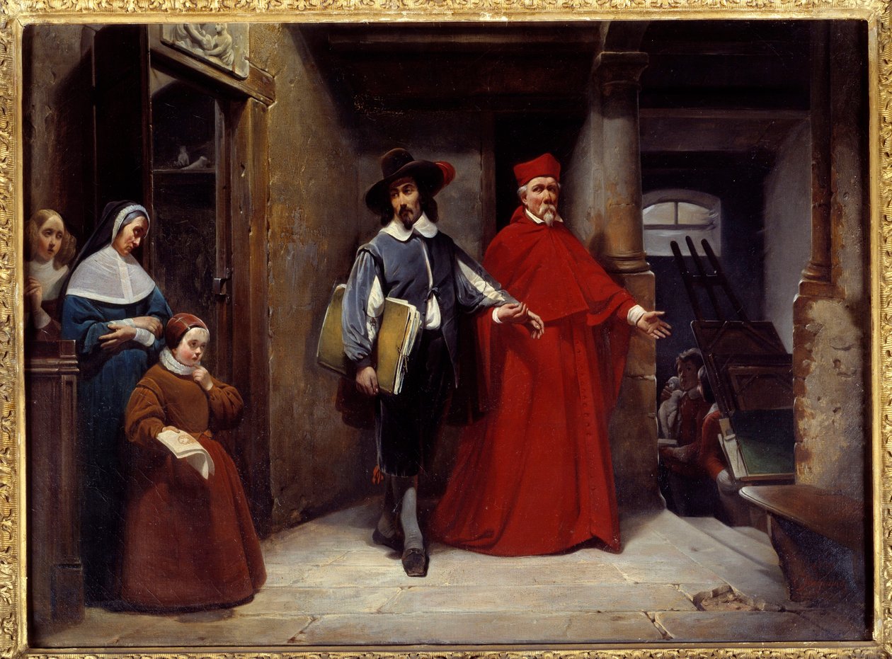 Kardinal ressamı almaya geliyor Jose de Ribera dit il Spagnoletto l