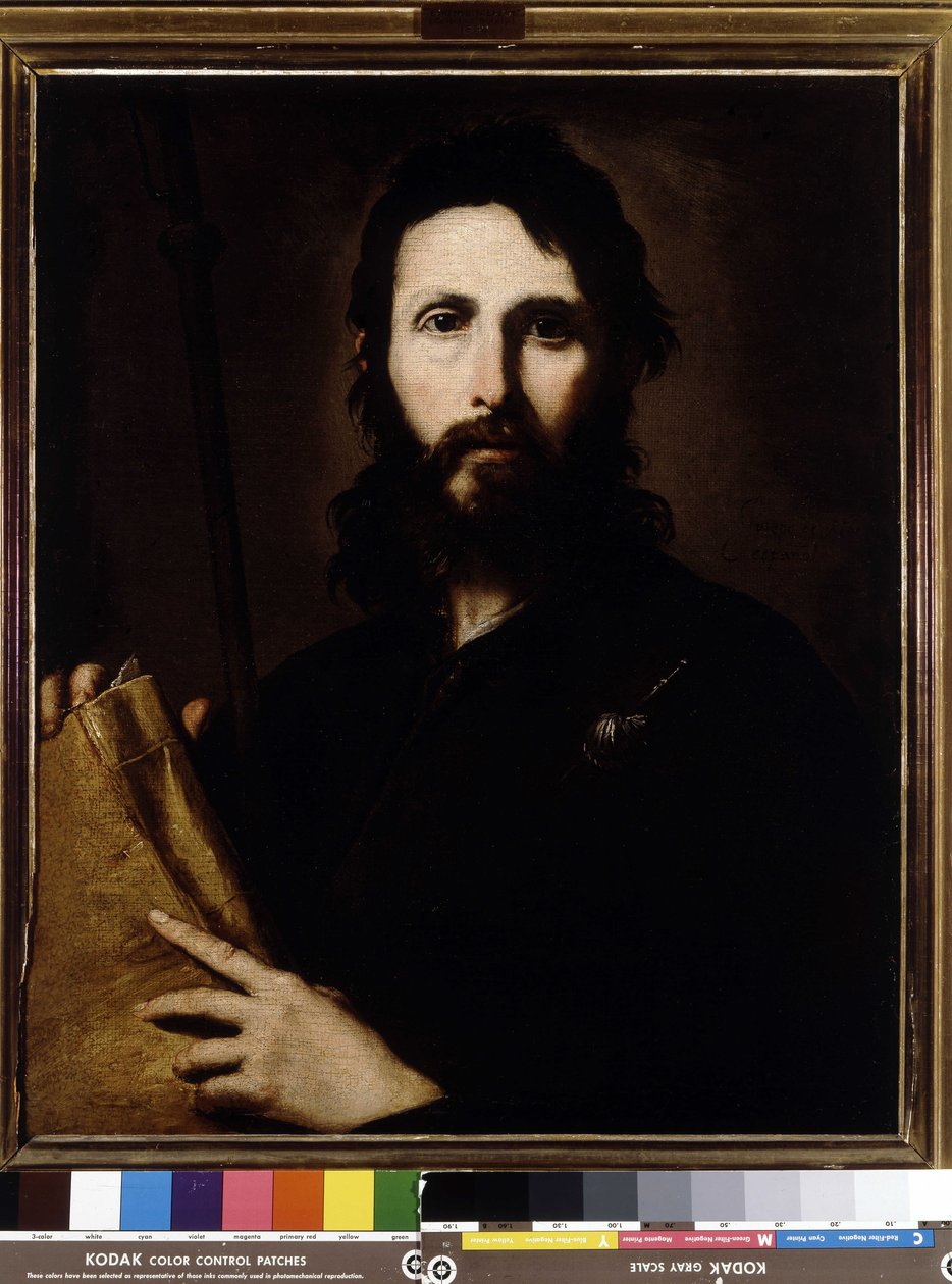 Aziz James Binbaşı (tuval üzerine yağlı boya) by Jusepe de Rivera