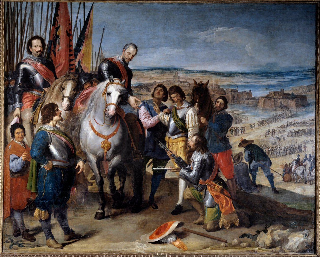 Otuz yıl savaşları (1618-1648). Hollanda valisi anahtarları 1622