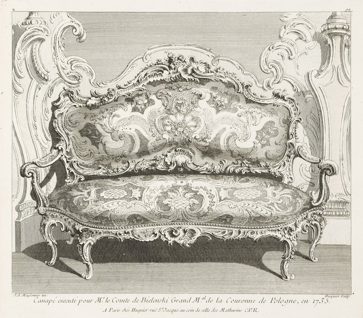  by Juste Aurèle Meissonnier