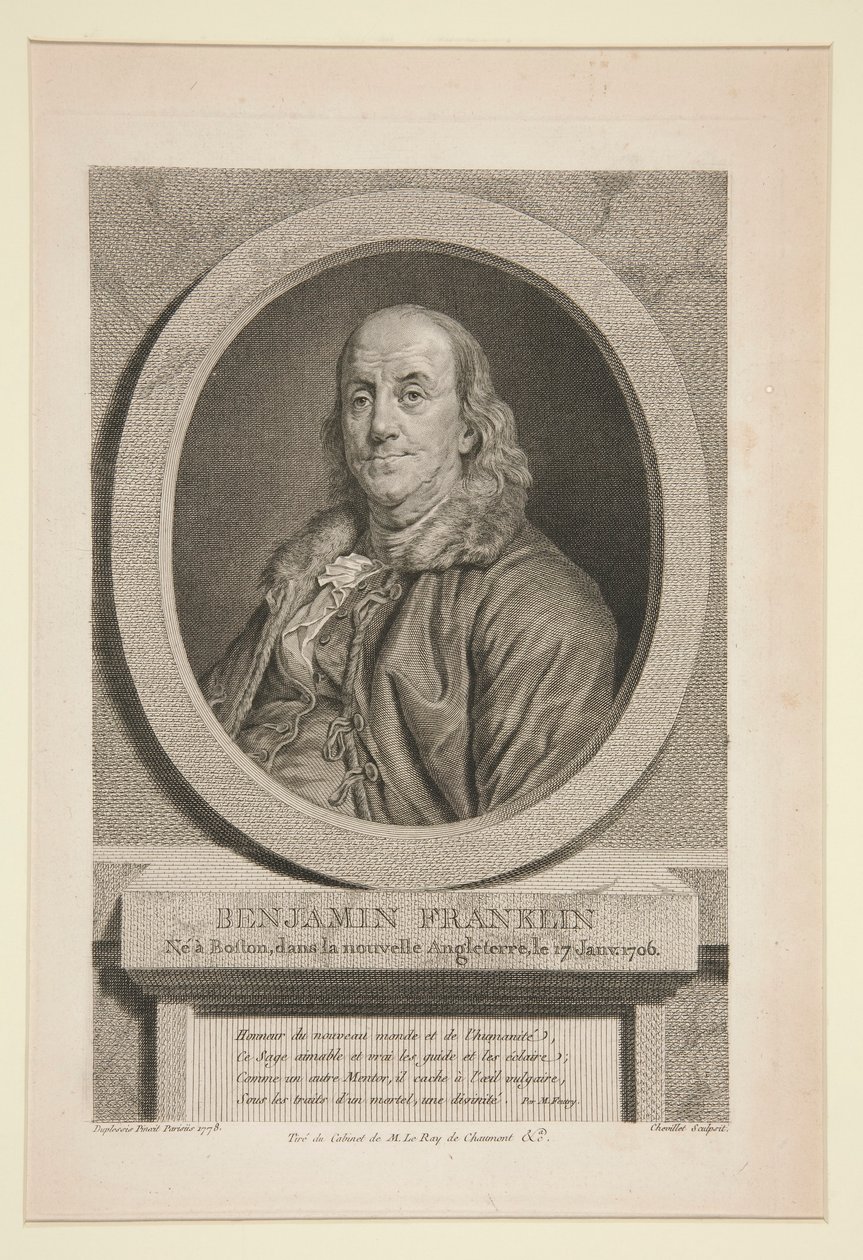 Benjamin Franklin, 17 Ocak 1706