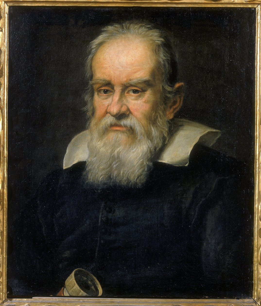 Galileo Galilei dit Galilee portresi, İtalyan astronom by Justus Sustermans