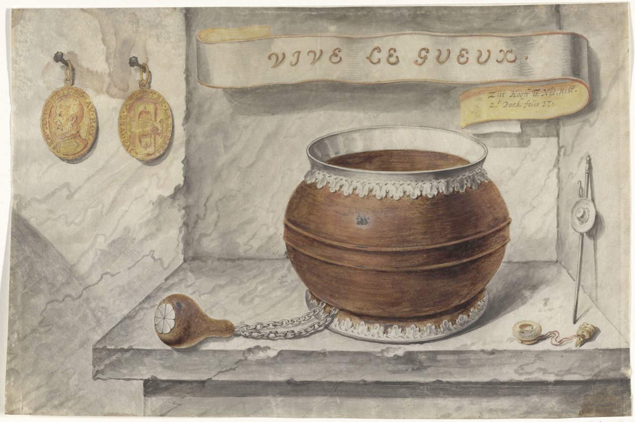 Dilenciler Kasesi by Justus van Attevelt (attributed to)