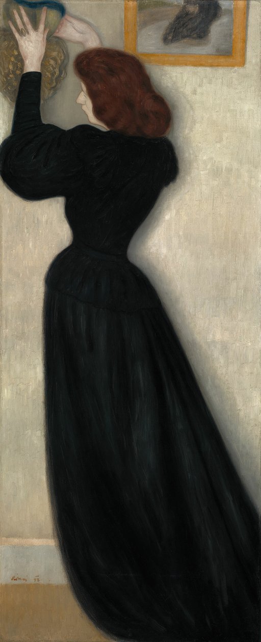 Vazolu İnce Kadın, 1894. by József Rippl Rónai