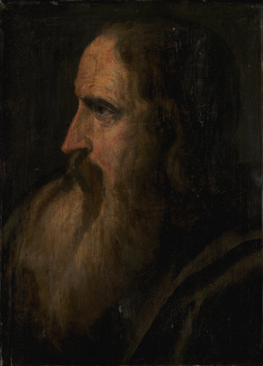 sakallı adam portresi by KMS 973 Ubekendt