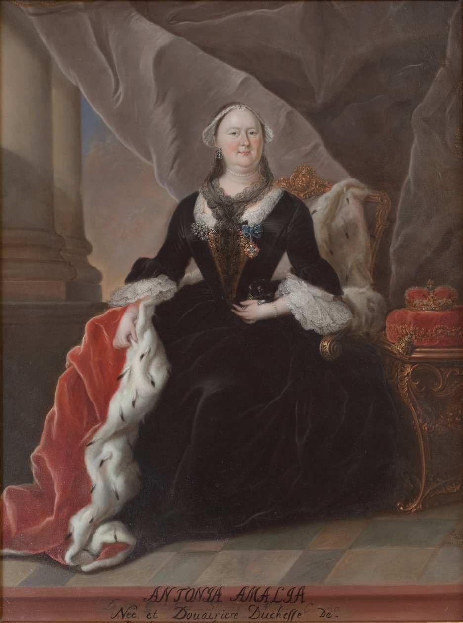 Antonia Amalia. Brunswick ve Lüneburg Düşesi. 22 Nisan 1696