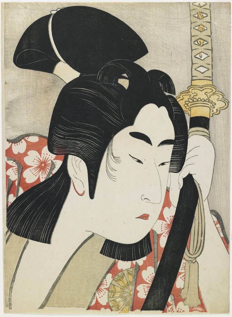Oyuncu Nakamura Noshio II, Sakuramaru rolünde by Kabukido Enkyo
