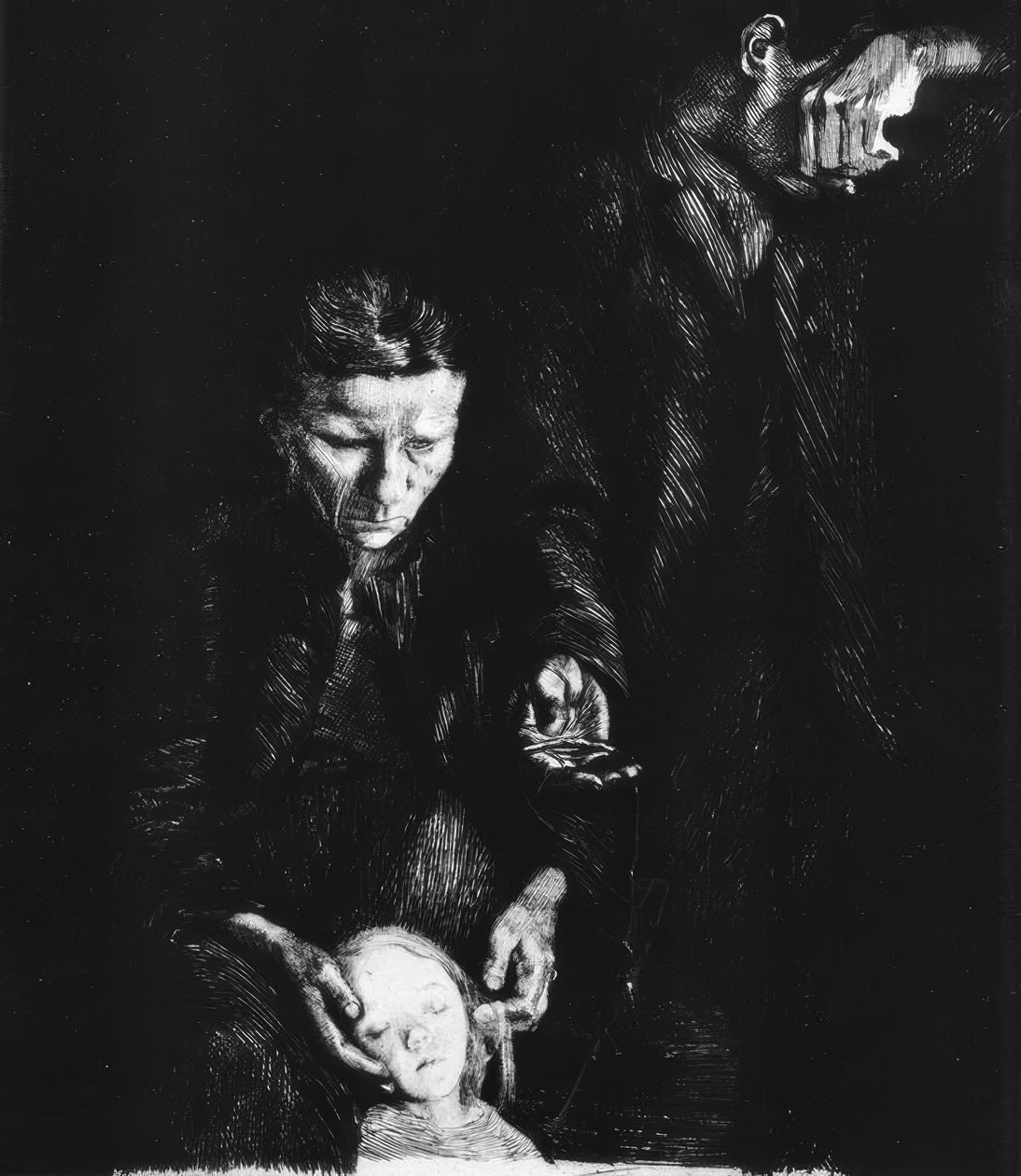 K. Kollwitz, çiğnendi by Käthe Kollwitz