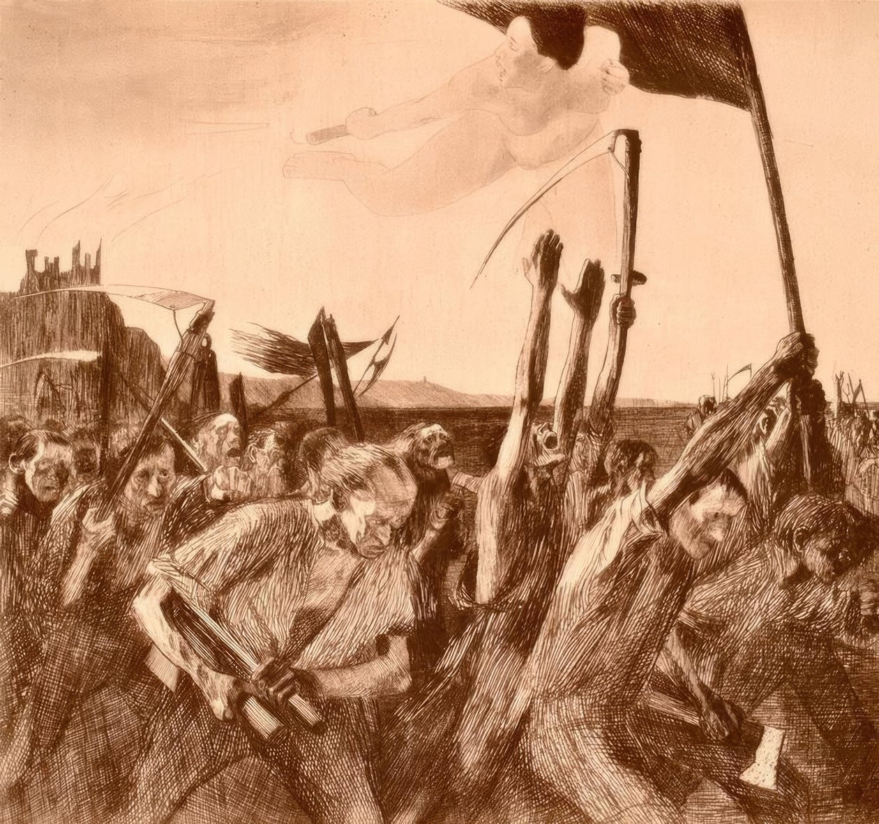 isyan by Käthe Kollwitz