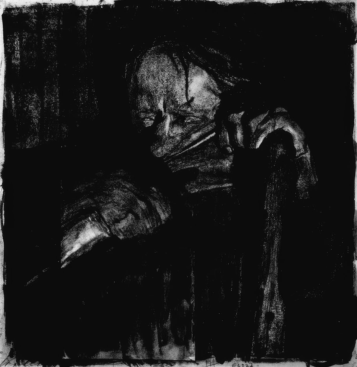 dövüldüğünde by Käthe Kollwitz