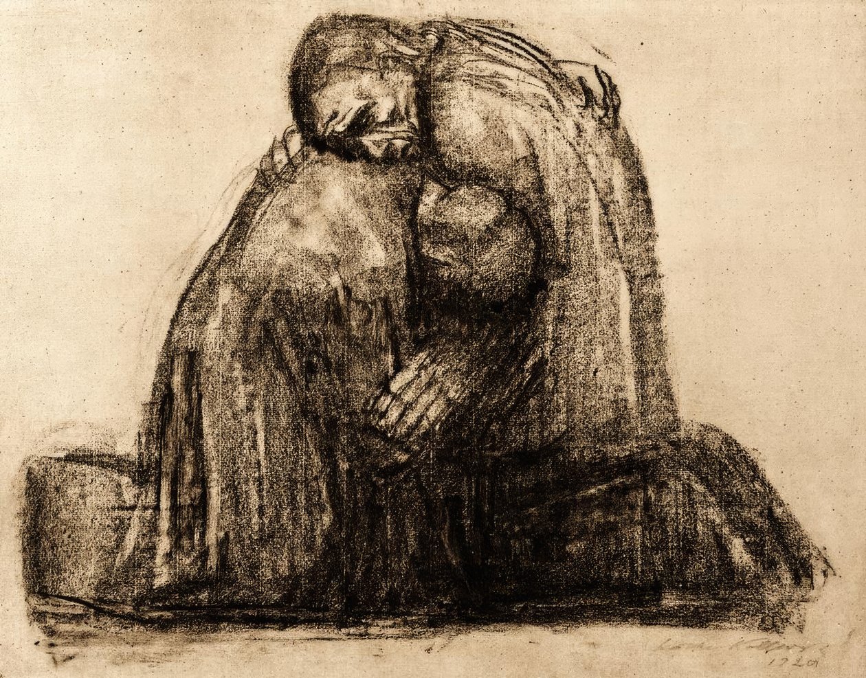 Ebeveyn by Käthe Kollwitz