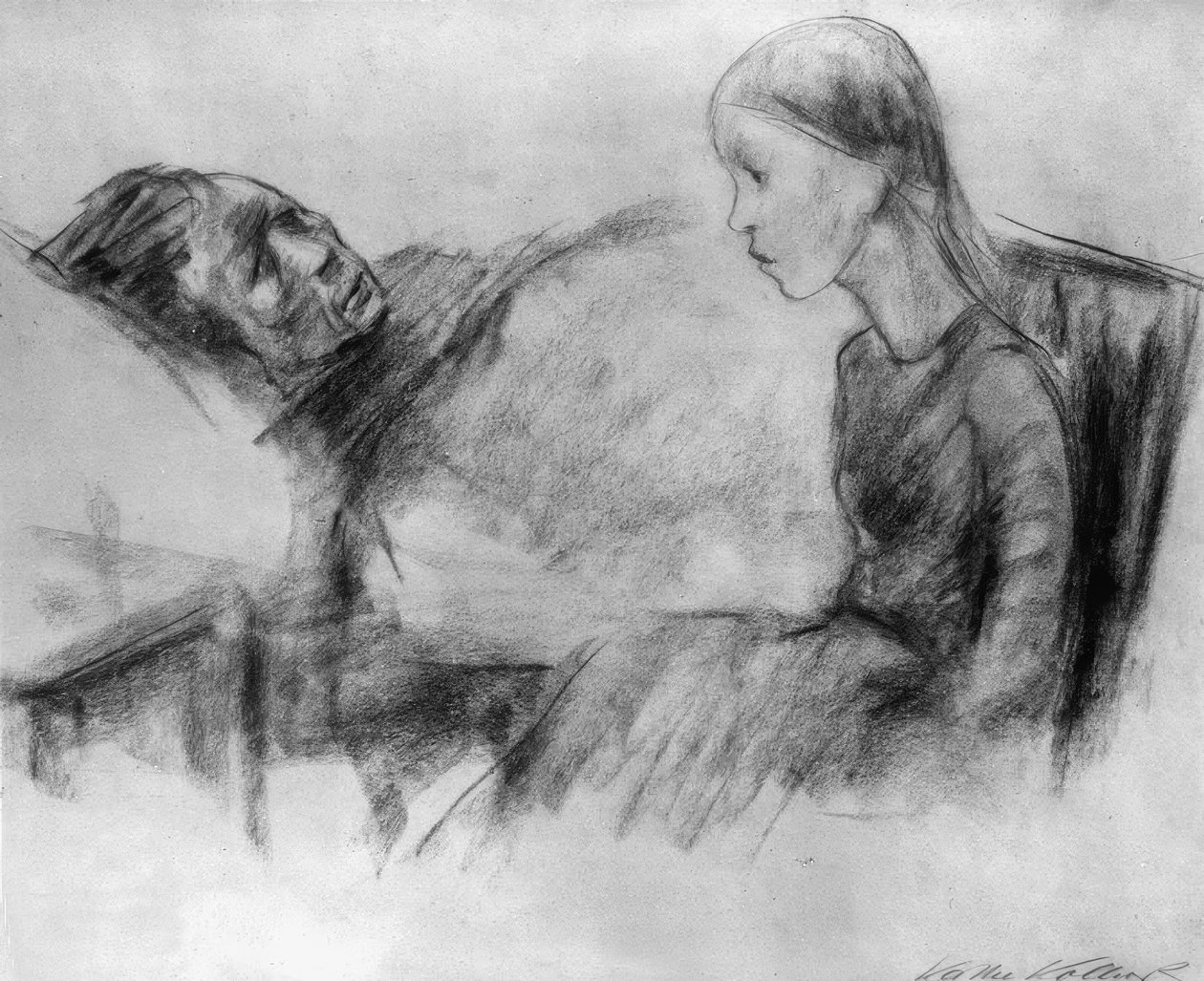 hasta anne by Käthe Kollwitz