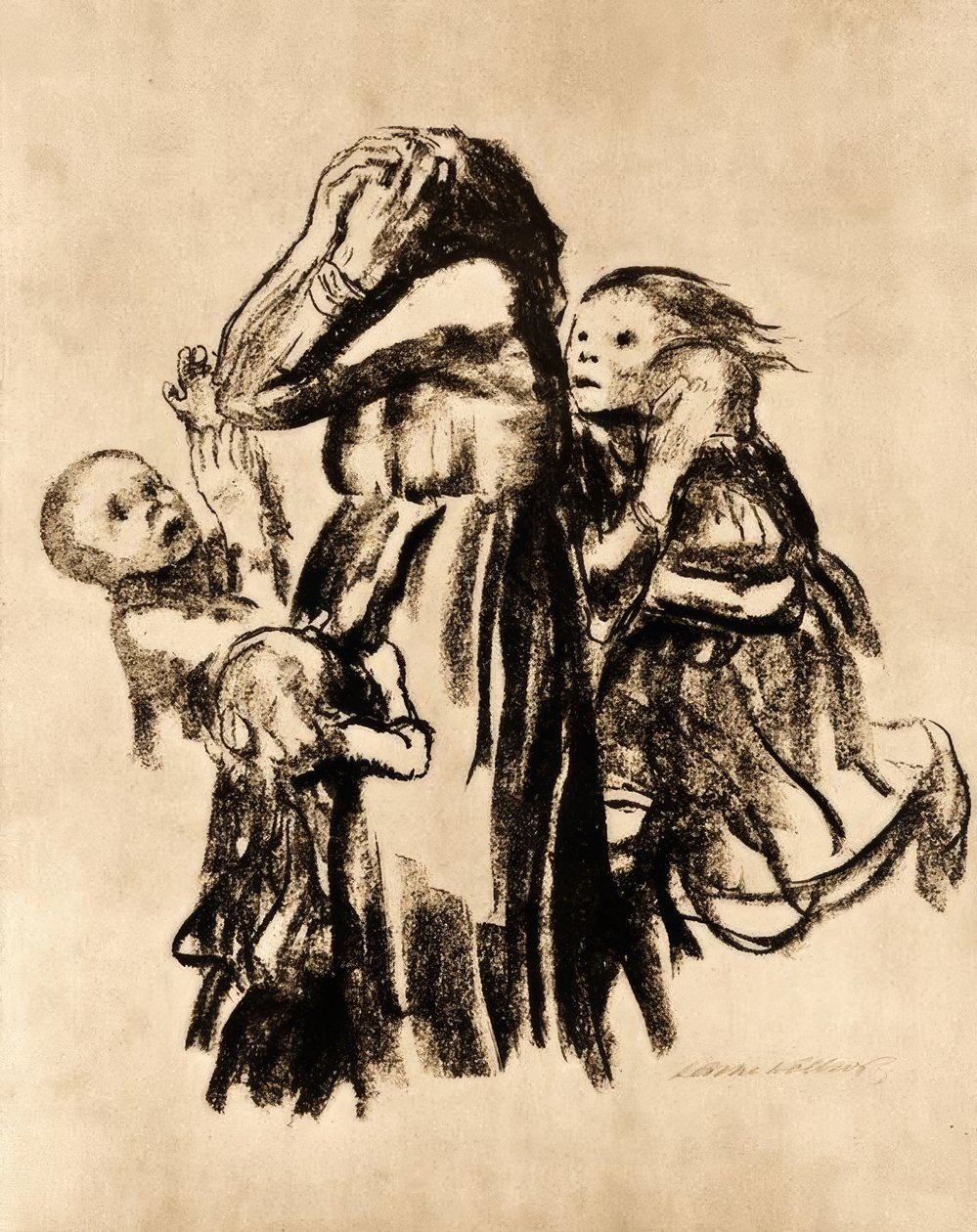Lütfen by Käthe Kollwitz