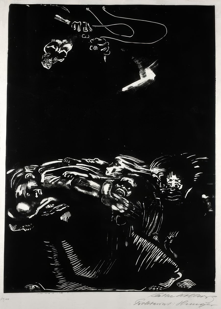 K.Kollwitz, Açlık by Käthe Kollwitz
