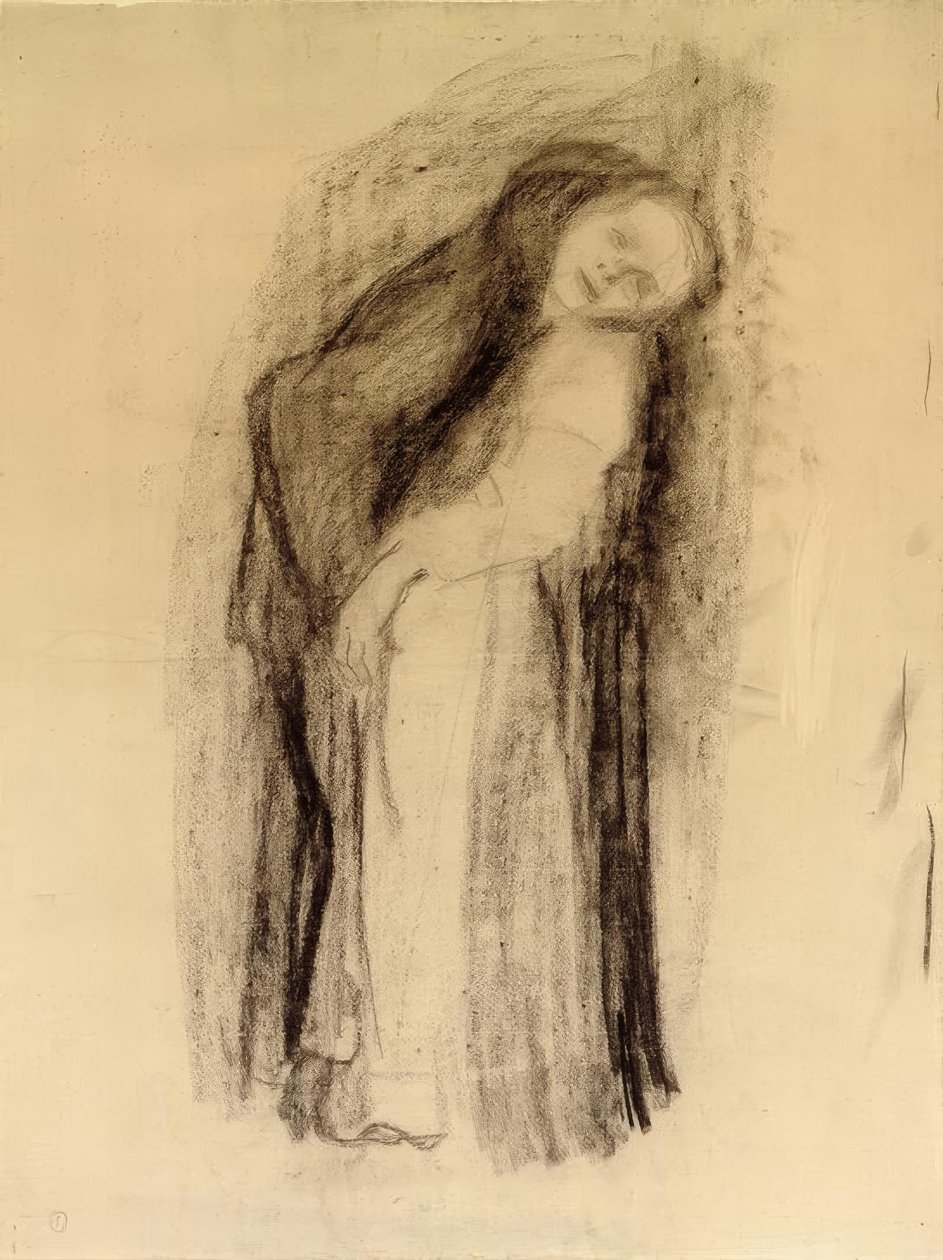 K.Kollwitz, aşıklar ayakta by Käthe Kollwitz