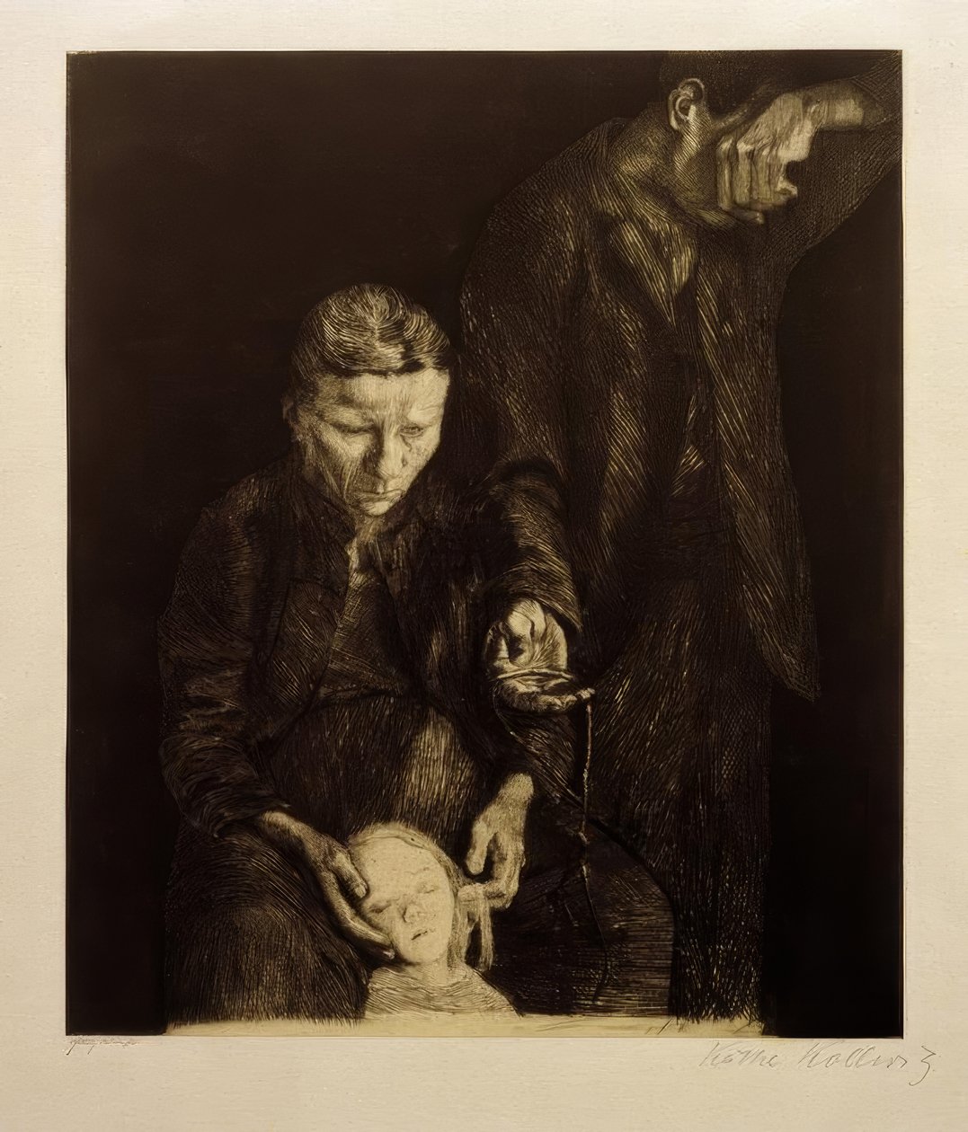 K. Kollwitz, çiğnendi by Käthe Kollwitz