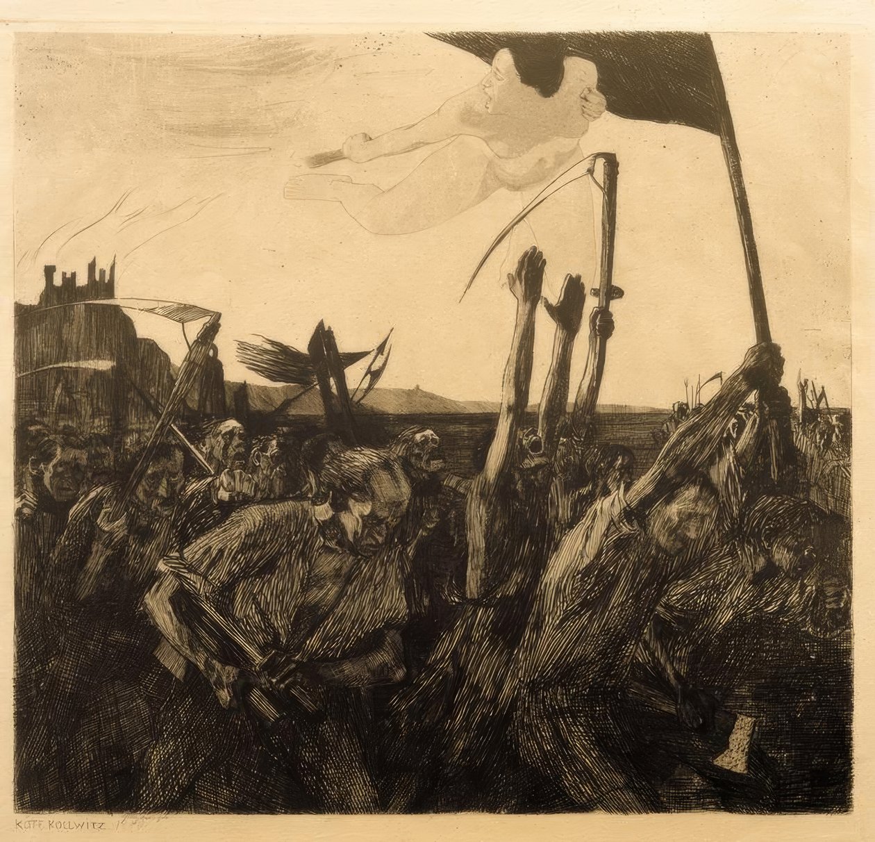 Käthe Kollwitz, isyan by Käthe Kollwitz