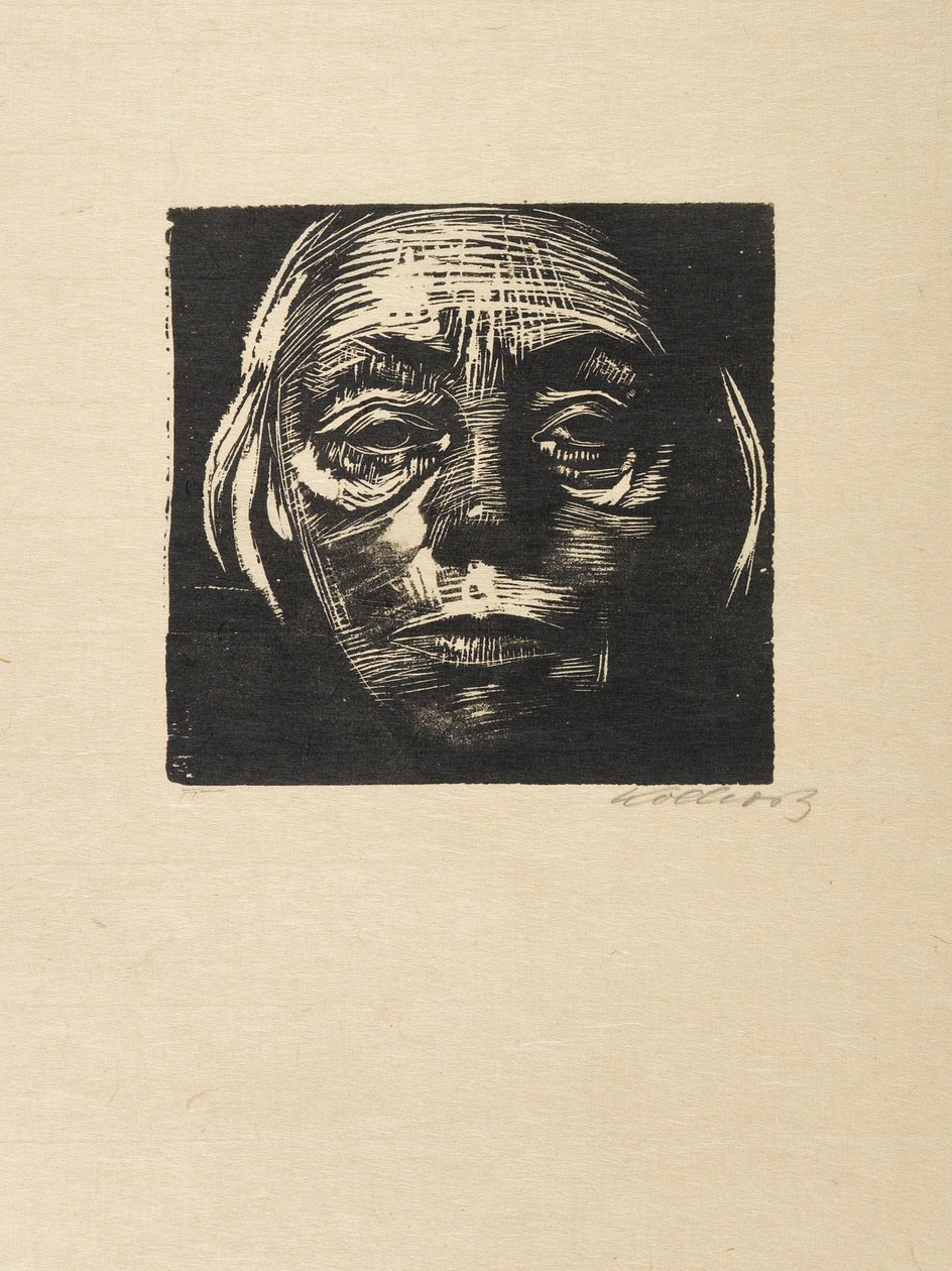 Otoportre, 1923. by Käthe Kollwitz