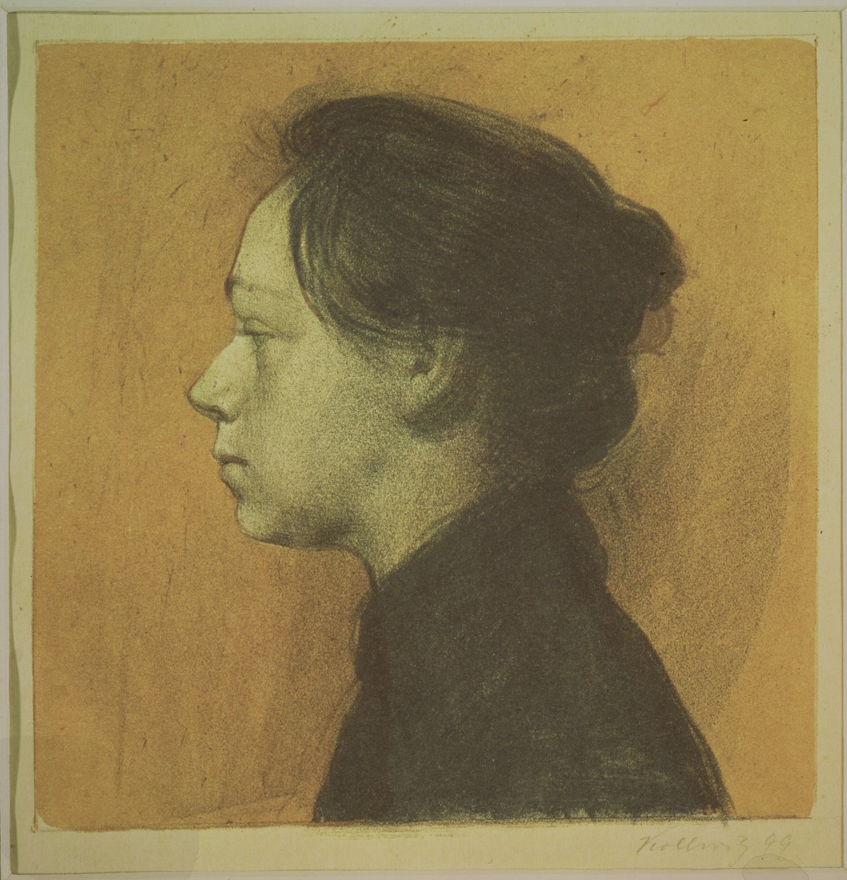 Otoportre, 1899 by Käthe Kollwitz