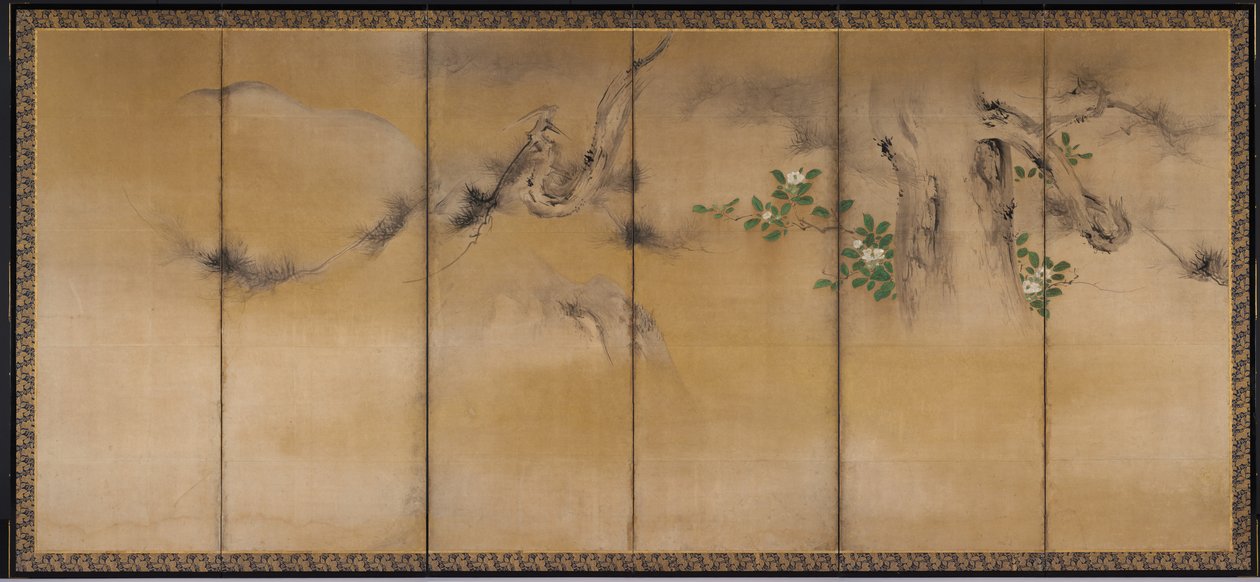 Kış ve Yaz Çiçekleri by Kaiho Yusho