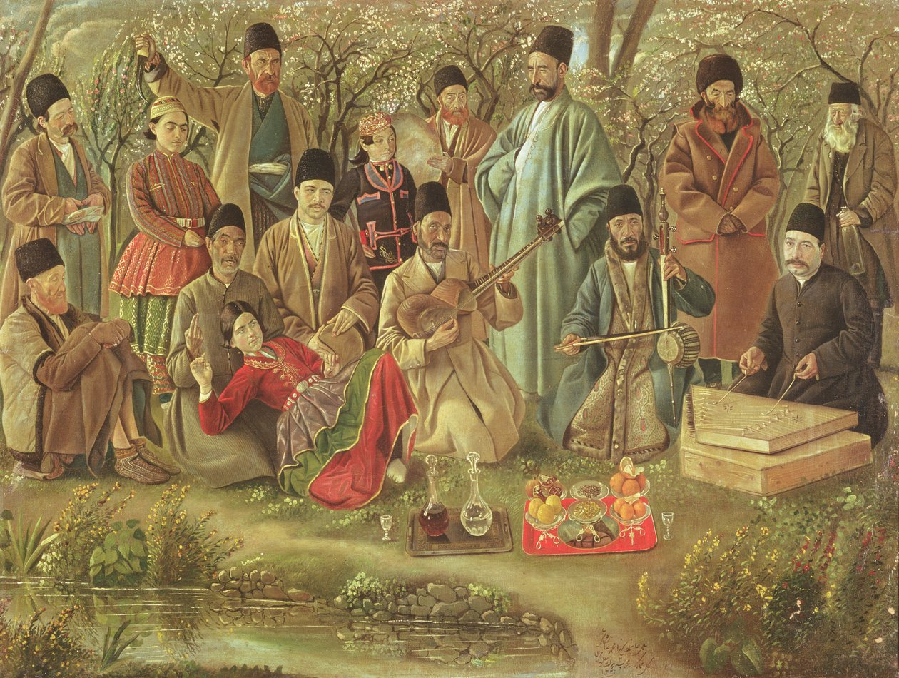 Pers Müzisyenler by Kamal Al Molk