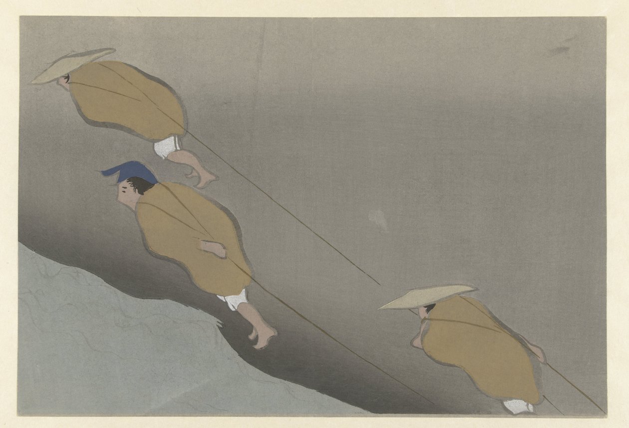 tekne çekmek Mifune Yüz Dünyanın Çiçekleri (dizi adı) Momoyogusa (dizi adı) by Kamisaka Sekka