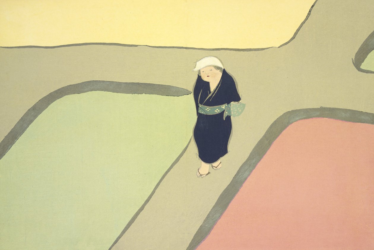 Bahar alanı, fromomoyogusa by Kamisaka Sekka