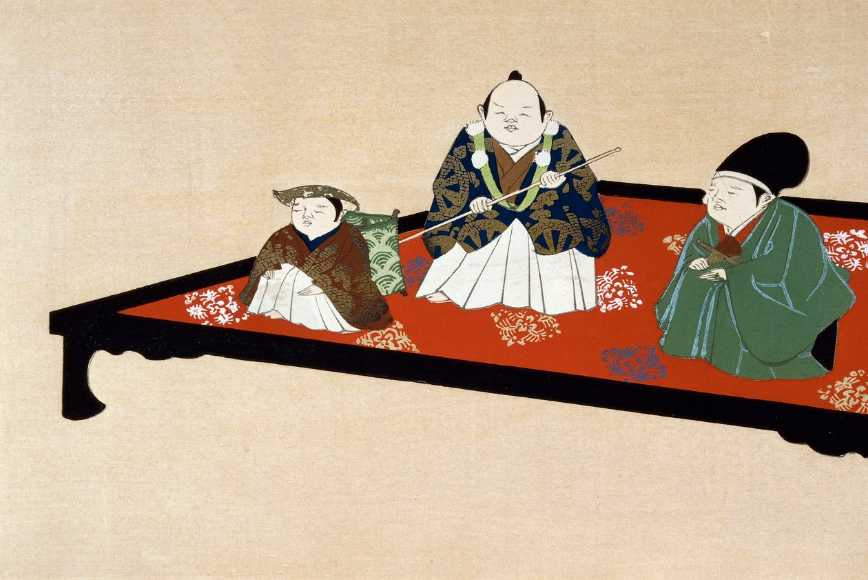 Japon aile kapalı by Kamisaka Sekka