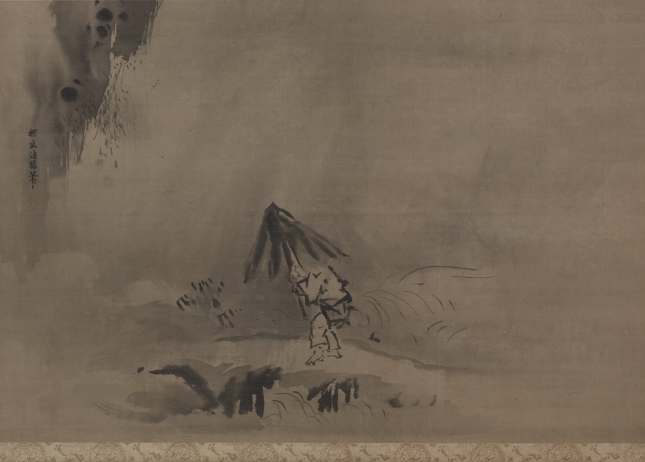 Akşam Duşu by Kanō Tan’yū