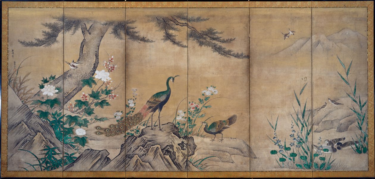 Kuşlar, Ağaçlar ve Çiçekler, 1500