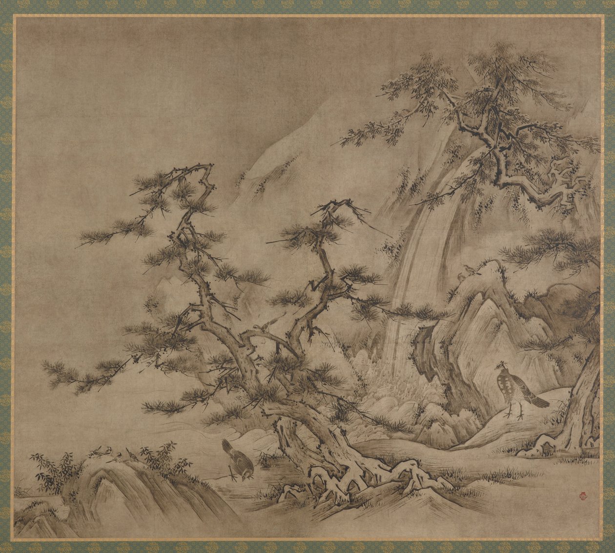 Manzara, Muromachi dönemi, 1519-1592. by Kano Shoei