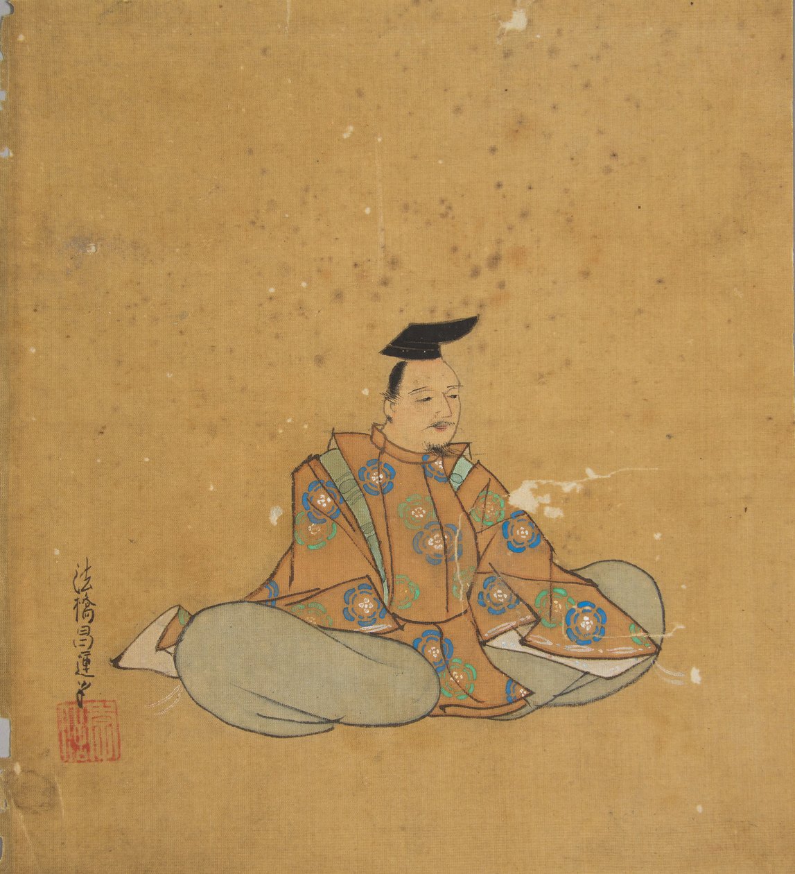 Ölümsüz Şair, 17. yüzyıl. by Kano Shoun