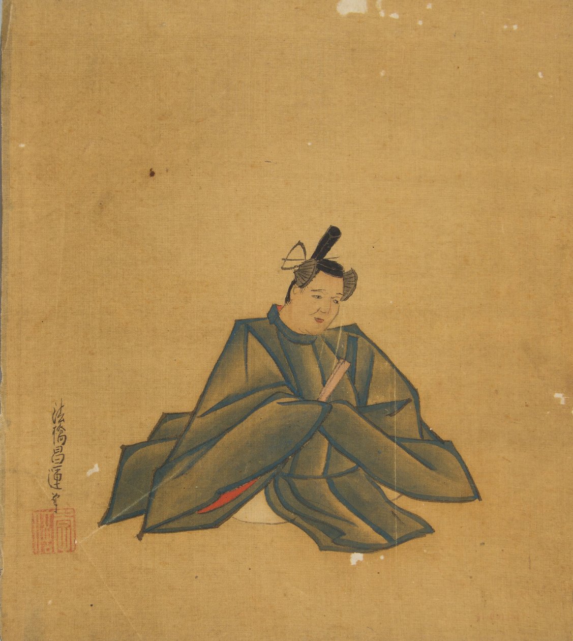 Ölümsüz Şair, 17. yüzyıl. by Kano Shoun